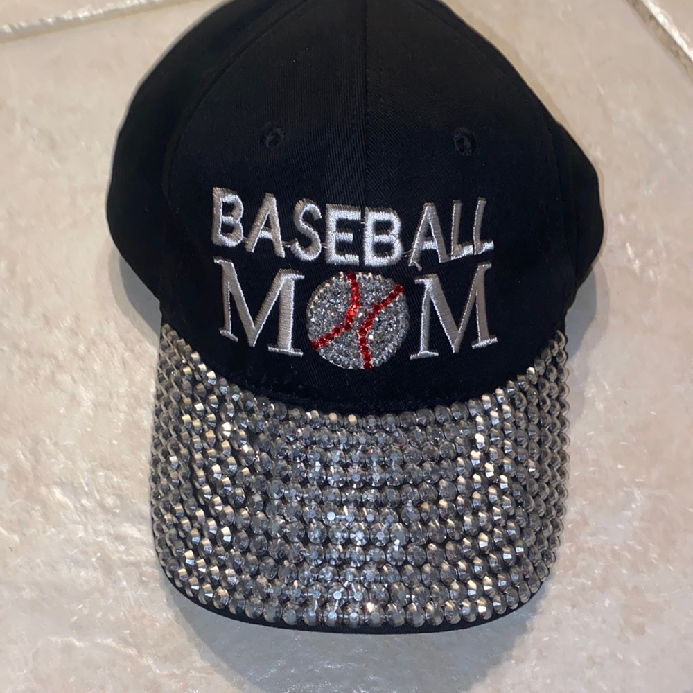 New Bling Baseball mom hat